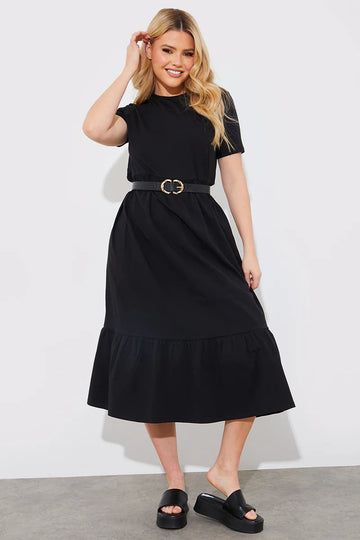 Smock Midaxi T-Shirt Dress